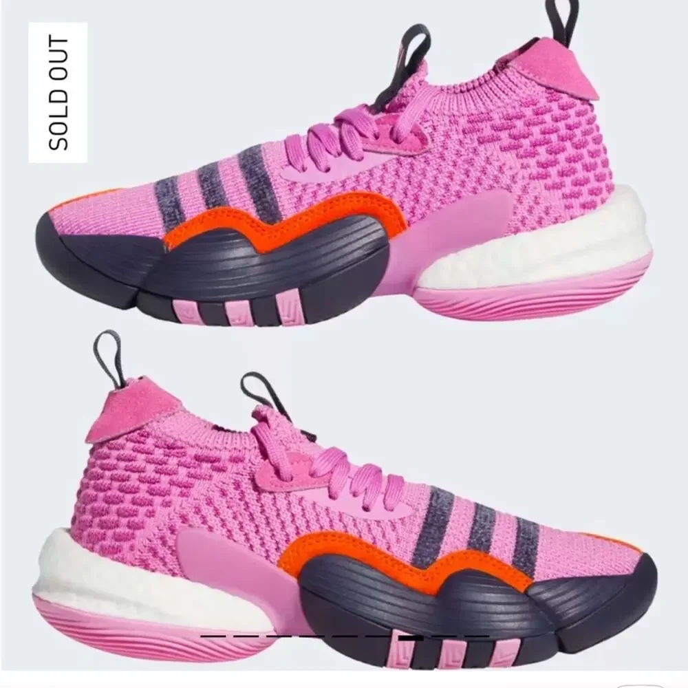 Adidas Shoes Mens Lilac Trae Young 2.0 Basketball Stratosphere HO6483 NWT